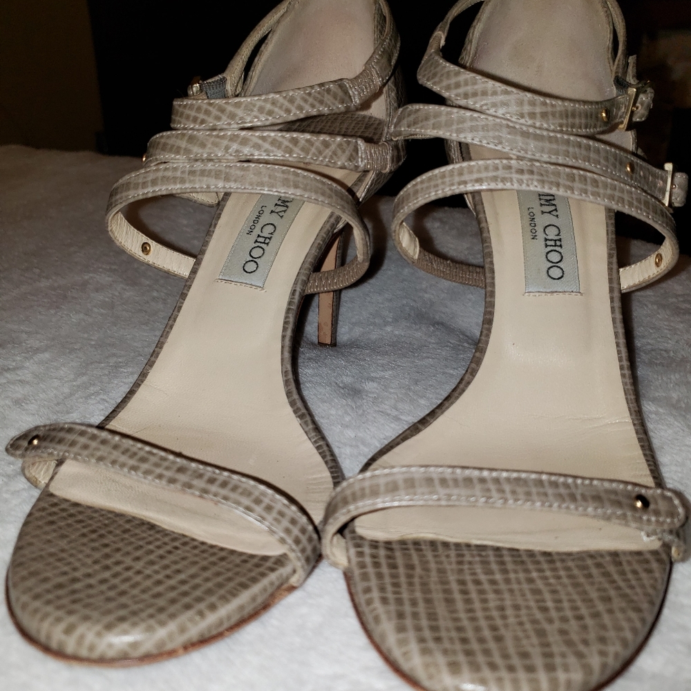 Beautiful Jimmy Choo strappy sandals - Picture 3 of 5